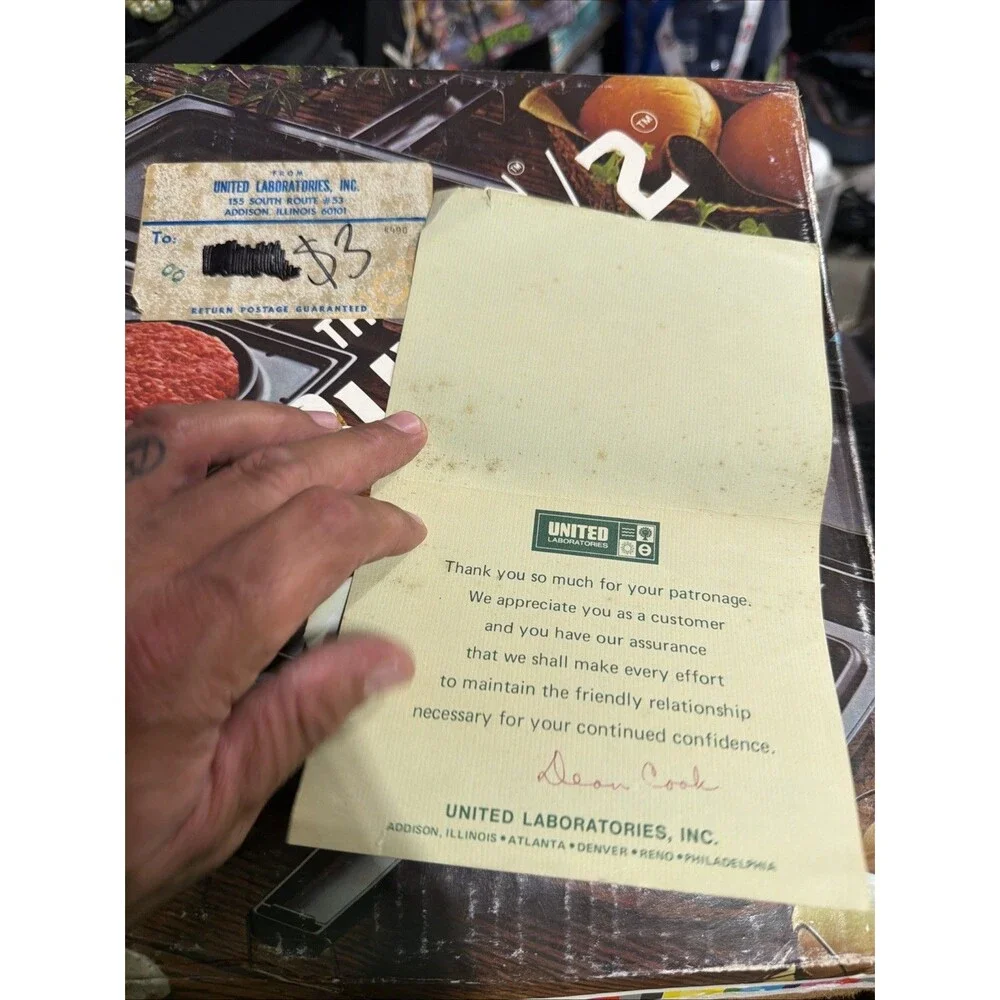 Vintage PrestoBurger 2 Thick N Thin 01/PB2 Griddle Corporate Gift Box Included!